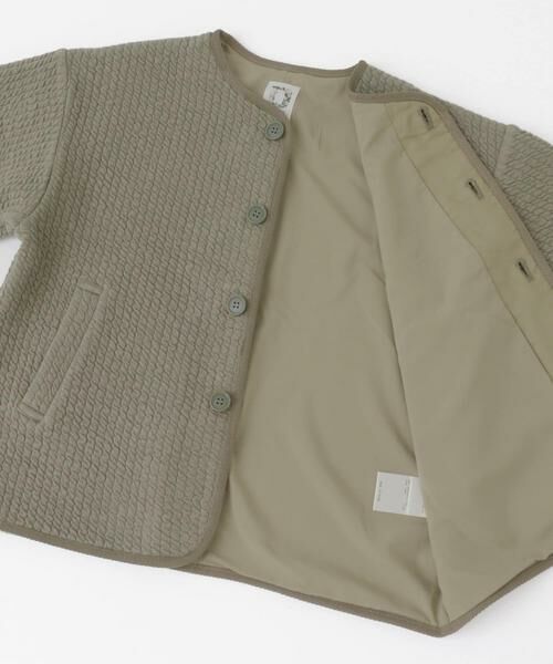 URBAN RESEARCH DOORS / アーバンリサーチ ドアーズ アウター | 『親子リンク』キルトノーカラージャケット(KIDS) | 詳細13