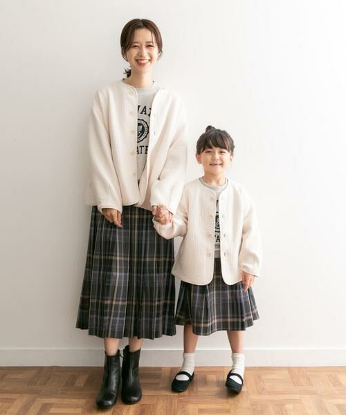 URBAN RESEARCH DOORS / アーバンリサーチ ドアーズ アウター | 『親子リンク』キルトノーカラージャケット(KIDS) | 詳細16
