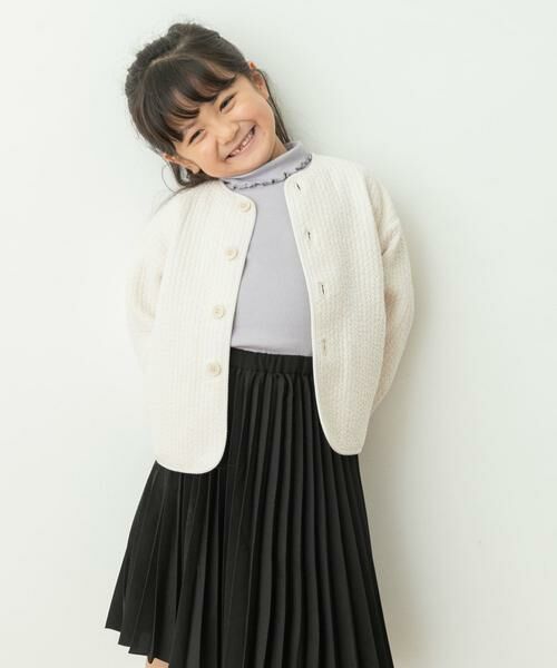 URBAN RESEARCH DOORS / アーバンリサーチ ドアーズ アウター | 『親子リンク』キルトノーカラージャケット(KIDS) | 詳細25