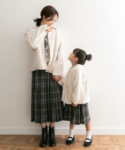 URBAN RESEARCH DOORS / アーバンリサーチ ドアーズ アウター | 『親子リンク』キルトノーカラージャケット(KIDS) | 詳細17