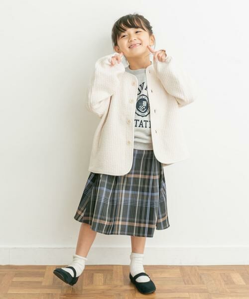 URBAN RESEARCH DOORS / アーバンリサーチ ドアーズ アウター | 『親子リンク』キルトノーカラージャケット(KIDS) | 詳細19
