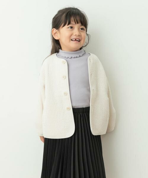 URBAN RESEARCH DOORS / アーバンリサーチ ドアーズ アウター | 『親子リンク』キルトノーカラージャケット(KIDS) | 詳細24