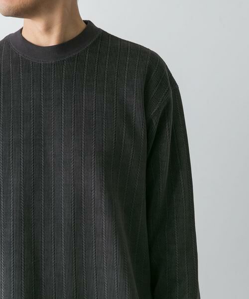 URBAN RESEARCH DOORS / アーバンリサーチ ドアーズ Tシャツ | ジャガードコーデュロイプルオーバー | 詳細11