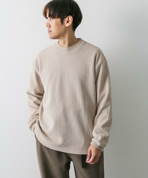 URBAN RESEARCH DOORS / アーバンリサーチ ドアーズ Tシャツ | ジャガードコーデュロイプルオーバー | 詳細17