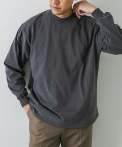 URBAN RESEARCH DOORS / アーバンリサーチ ドアーズ Tシャツ | スウェード起毛天竺 ロングTシャツ