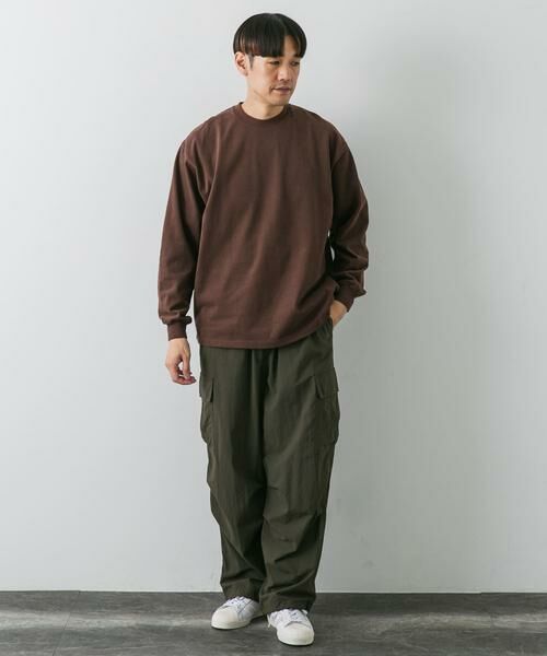 URBAN RESEARCH DOORS / アーバンリサーチ ドアーズ Tシャツ | スウェード起毛天竺 ロングTシャツ | 詳細6