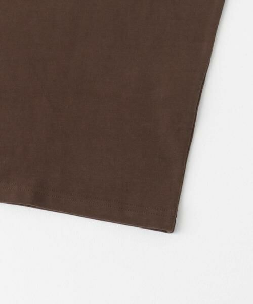 URBAN RESEARCH DOORS / アーバンリサーチ ドアーズ Tシャツ | スウェード起毛天竺 ロングTシャツ | 詳細9