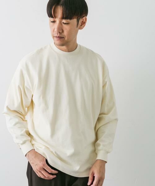 URBAN RESEARCH DOORS / アーバンリサーチ ドアーズ Tシャツ | スウェード起毛天竺 ロングTシャツ | 詳細10