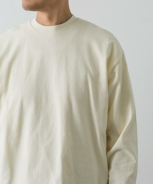 URBAN RESEARCH DOORS / アーバンリサーチ ドアーズ Tシャツ | スウェード起毛天竺 ロングTシャツ | 詳細20