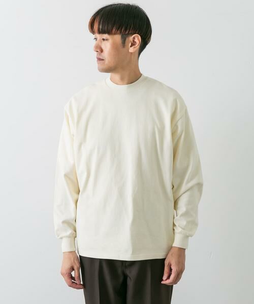 URBAN RESEARCH DOORS / アーバンリサーチ ドアーズ Tシャツ | スウェード起毛天竺 ロングTシャツ | 詳細17