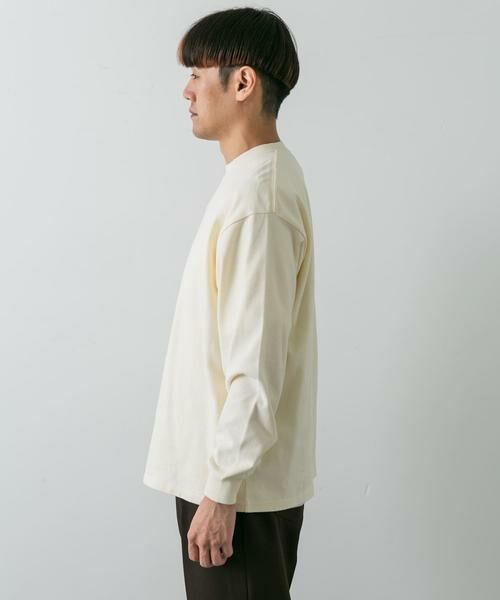 URBAN RESEARCH DOORS / アーバンリサーチ ドアーズ Tシャツ | スウェード起毛天竺 ロングTシャツ | 詳細18