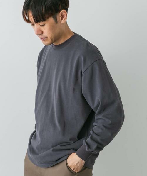 URBAN RESEARCH DOORS / アーバンリサーチ ドアーズ Tシャツ | スウェード起毛天竺 ロングTシャツ | 詳細24