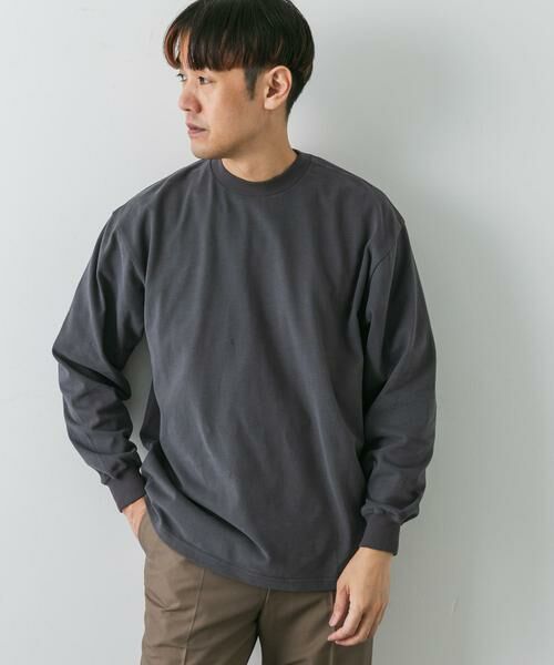 URBAN RESEARCH DOORS / アーバンリサーチ ドアーズ Tシャツ | スウェード起毛天竺 ロングTシャツ | 詳細26