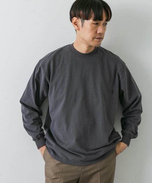URBAN RESEARCH DOORS / アーバンリサーチ ドアーズ Tシャツ | スウェード起毛天竺 ロングTシャツ | 詳細27