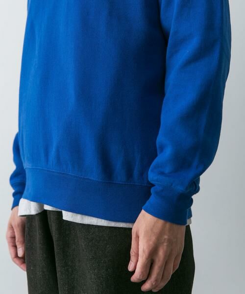 URBAN RESEARCH DOORS / アーバンリサーチ ドアーズ スウェット | コットン裏起毛ハーフジップスウェット | 詳細13