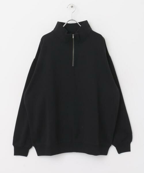 URBAN RESEARCH DOORS / アーバンリサーチ ドアーズ スウェット | コットン裏起毛ハーフジップスウェット | 詳細26