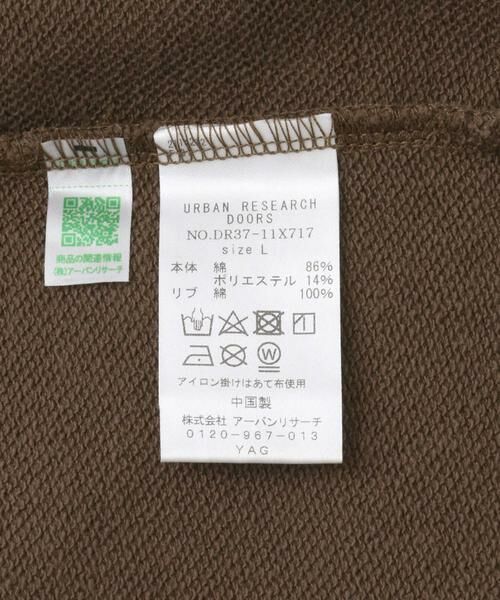 URBAN RESEARCH DOORS / アーバンリサーチ ドアーズ スウェット | 企業ロゴイメージプリント スウェット B | 詳細10