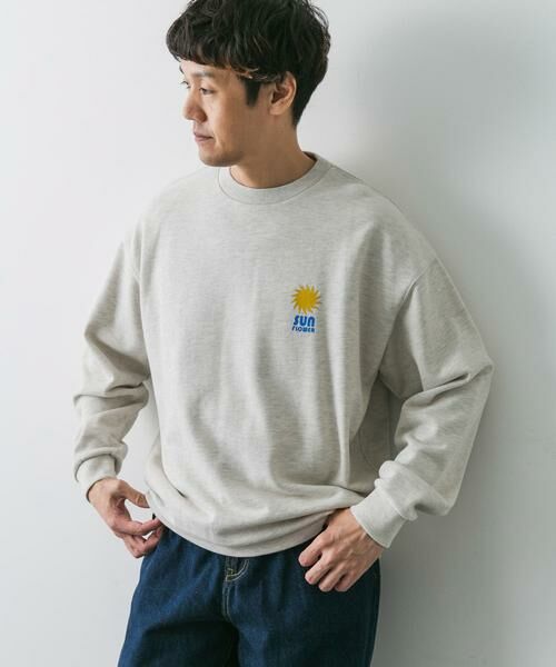 URBAN RESEARCH DOORS / アーバンリサーチ ドアーズ スウェット | 企業ロゴイメージプリント スウェット B | 詳細14