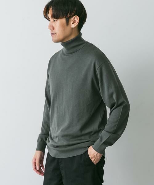 URBAN RESEARCH DOORS / アーバンリサーチ ドアーズ ニット・セーター | マシンウォッシャブルハイゲージタートルニット | 詳細5
