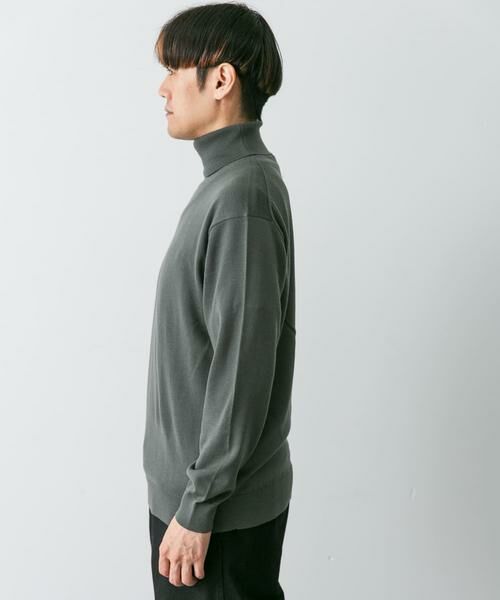 URBAN RESEARCH DOORS / アーバンリサーチ ドアーズ ニット・セーター | マシンウォッシャブルハイゲージタートルニット | 詳細8