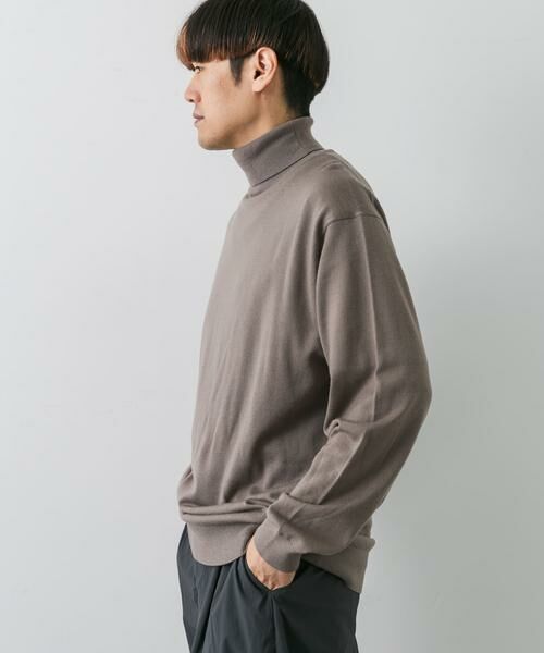 URBAN RESEARCH DOORS / アーバンリサーチ ドアーズ ニット・セーター | マシンウォッシャブルハイゲージタートルニット | 詳細12