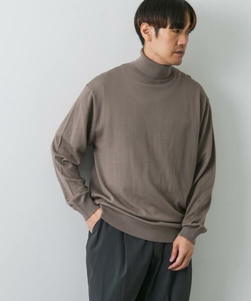 URBAN RESEARCH DOORS / アーバンリサーチ ドアーズ ニット・セーター | マシンウォッシャブルハイゲージタートルニット | 詳細15