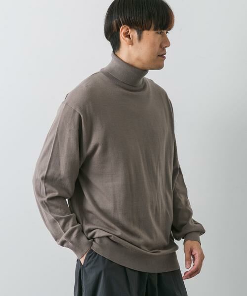 URBAN RESEARCH DOORS / アーバンリサーチ ドアーズ ニット・セーター | マシンウォッシャブルハイゲージタートルニット | 詳細16