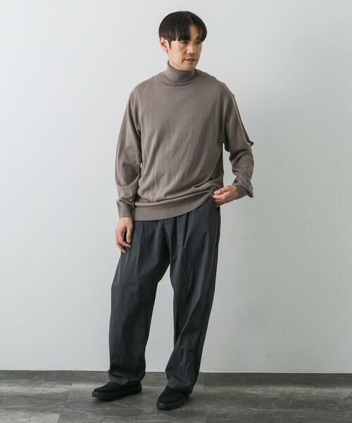 URBAN RESEARCH DOORS / アーバンリサーチ ドアーズ ニット・セーター | マシンウォッシャブルハイゲージタートルニット | 詳細17