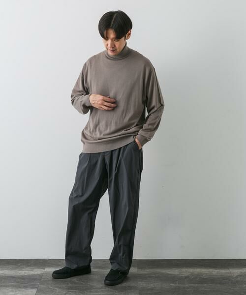 URBAN RESEARCH DOORS / アーバンリサーチ ドアーズ ニット・セーター | マシンウォッシャブルハイゲージタートルニット | 詳細18