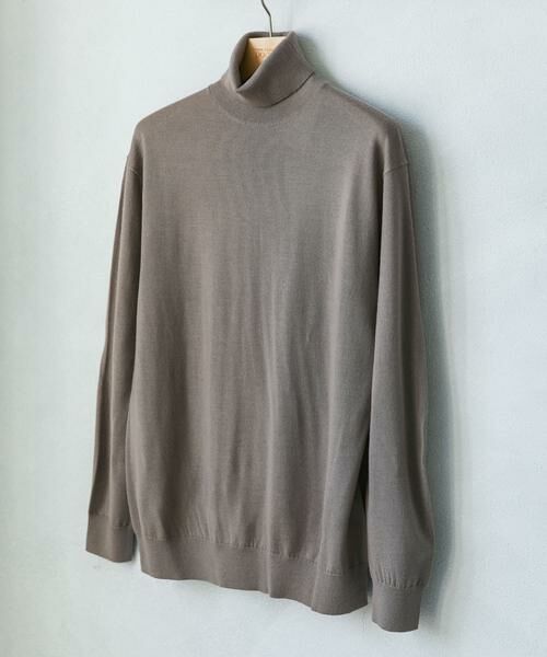 URBAN RESEARCH DOORS / アーバンリサーチ ドアーズ ニット・セーター | マシンウォッシャブルハイゲージタートルニット | 詳細19