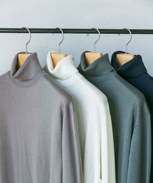 URBAN RESEARCH DOORS / アーバンリサーチ ドアーズ ニット・セーター | マシンウォッシャブルハイゲージタートルニット | 詳細20