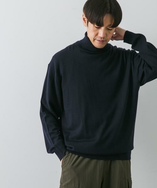 URBAN RESEARCH DOORS / アーバンリサーチ ドアーズ ニット・セーター | マシンウォッシャブルハイゲージタートルニット | 詳細25