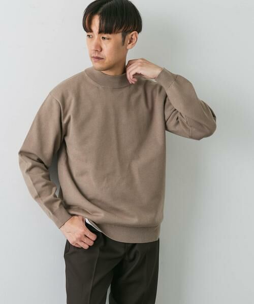 URBAN RESEARCH DOORS / アーバンリサーチ ドアーズ ニット・セーター | 『XLサイズあり』ハイゲージモックネックニット | 詳細5