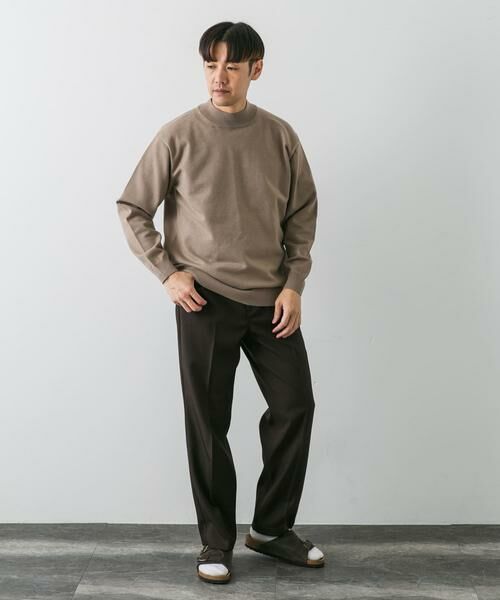 URBAN RESEARCH DOORS / アーバンリサーチ ドアーズ ニット・セーター | 『XLサイズあり』ハイゲージモックネックニット | 詳細6