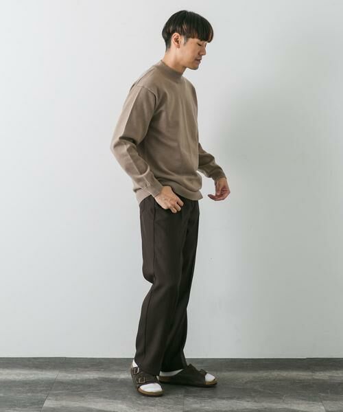 URBAN RESEARCH DOORS / アーバンリサーチ ドアーズ ニット・セーター | 『XLサイズあり』ハイゲージモックネックニット | 詳細7