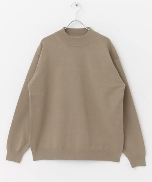 URBAN RESEARCH DOORS / アーバンリサーチ ドアーズ ニット・セーター | 『XLサイズあり』ハイゲージモックネックニット | 詳細8