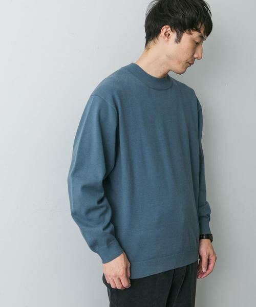 URBAN RESEARCH DOORS / アーバンリサーチ ドアーズ ニット・セーター | 『XLサイズあり』ハイゲージモックネックニット | 詳細19