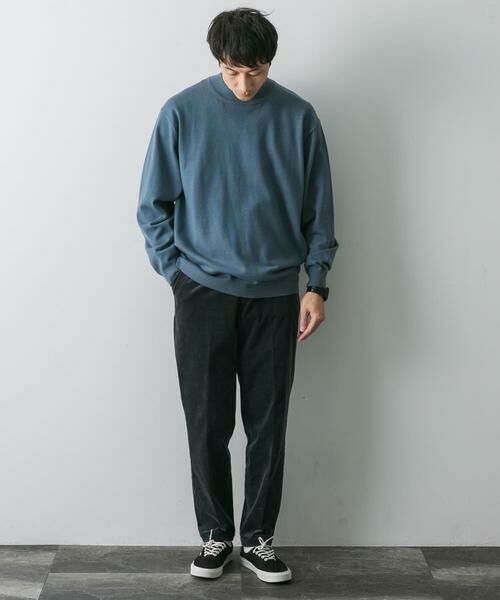 URBAN RESEARCH DOORS / アーバンリサーチ ドアーズ ニット・セーター | 『XLサイズあり』ハイゲージモックネックニット | 詳細22