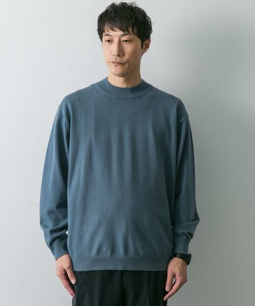 URBAN RESEARCH DOORS / アーバンリサーチ ドアーズ ニット・セーター | 『XLサイズあり』ハイゲージモックネックニット | 詳細24