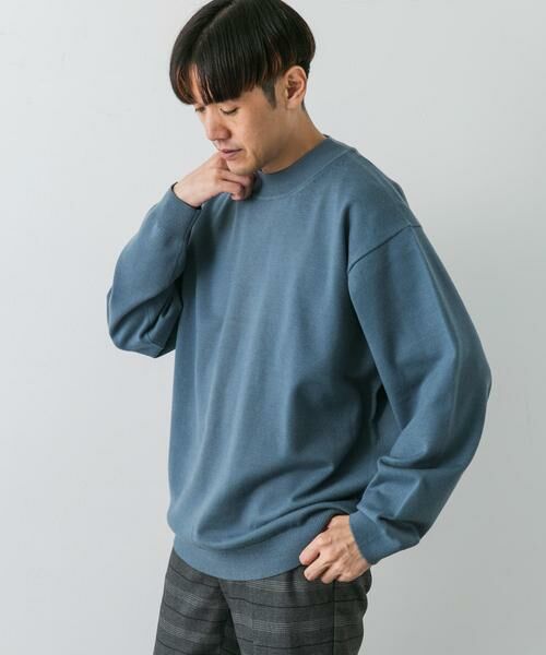 URBAN RESEARCH DOORS / アーバンリサーチ ドアーズ ニット・セーター | 『XLサイズあり』ハイゲージモックネックニット | 詳細12