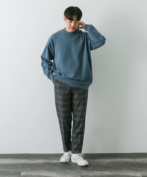 URBAN RESEARCH DOORS / アーバンリサーチ ドアーズ ニット・セーター | 『XLサイズあり』ハイゲージモックネックニット | 詳細15