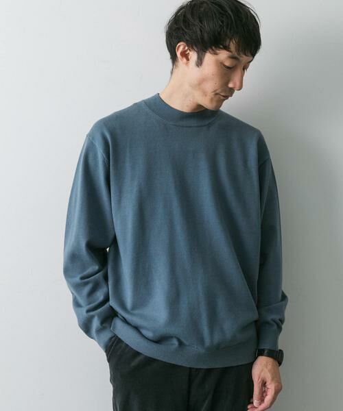 URBAN RESEARCH DOORS / アーバンリサーチ ドアーズ ニット・セーター | 『XLサイズあり』ハイゲージモックネックニット | 詳細18