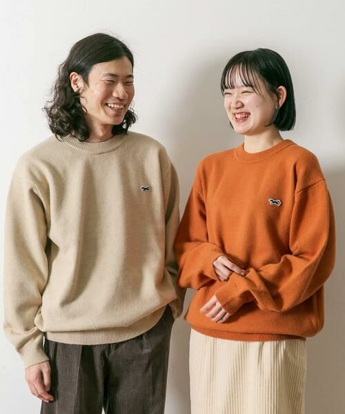 URBAN RESEARCH DOORS / アーバンリサーチ ドアーズ ニット・セーター | 『別注』『ユニセックス』PENNEYS×DOORS THE FOX クルーネックスフレニット | 詳細23