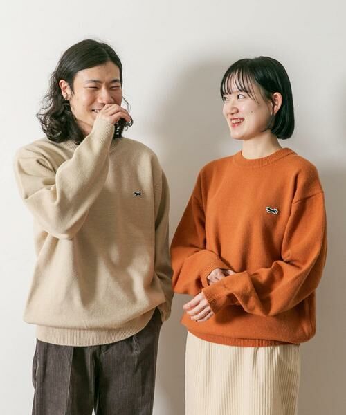 URBAN RESEARCH DOORS / アーバンリサーチ ドアーズ ニット・セーター | 『別注』『ユニセックス』PENNEYS×DOORS THE FOX クルーネックスフレニット | 詳細25