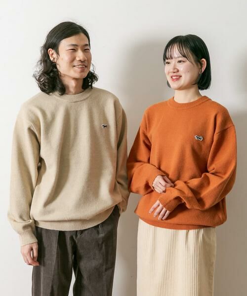 URBAN RESEARCH DOORS / アーバンリサーチ ドアーズ ニット・セーター | 『別注』『ユニセックス』PENNEYS×DOORS THE FOX クルーネックスフレニット | 詳細26
