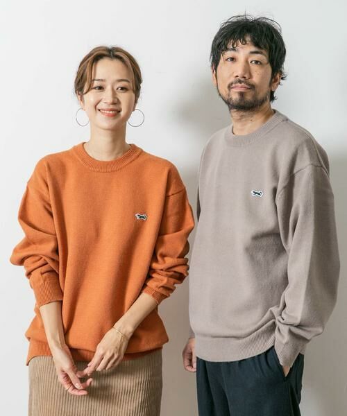 URBAN RESEARCH DOORS / アーバンリサーチ ドアーズ ニット・セーター | 『別注』『ユニセックス』PENNEYS×DOORS THE FOX クルーネックスフレニット | 詳細27