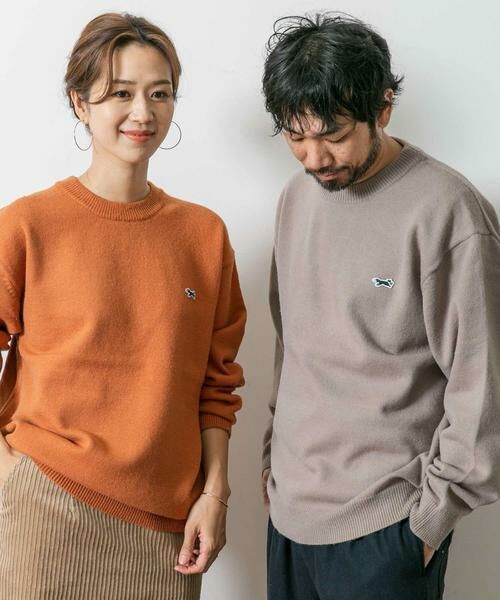 URBAN RESEARCH DOORS / アーバンリサーチ ドアーズ ニット・セーター | 『別注』『ユニセックス』PENNEYS×DOORS THE FOX クルーネックスフレニット | 詳細28