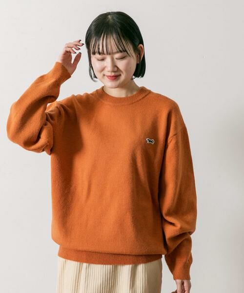 URBAN RESEARCH DOORS / アーバンリサーチ ドアーズ ニット・セーター | 『別注』『ユニセックス』PENNEYS×DOORS THE FOX クルーネックスフレニット | 詳細3