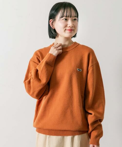 URBAN RESEARCH DOORS / アーバンリサーチ ドアーズ ニット・セーター | 『別注』『ユニセックス』PENNEYS×DOORS THE FOX クルーネックスフレニット | 詳細4