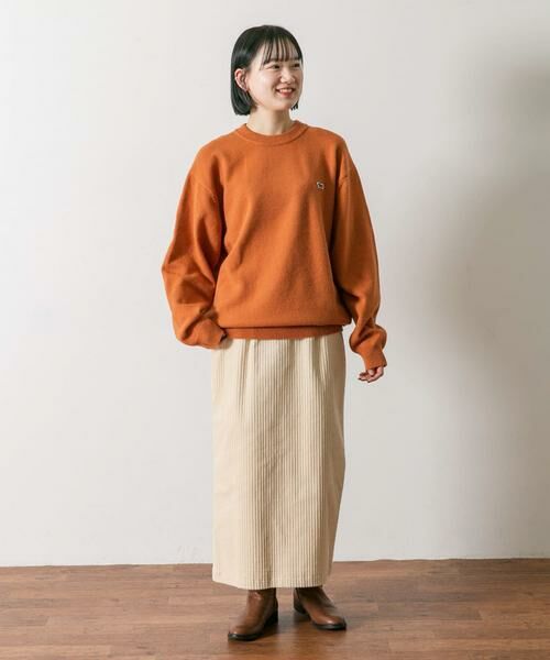 URBAN RESEARCH DOORS / アーバンリサーチ ドアーズ ニット・セーター | 『別注』『ユニセックス』PENNEYS×DOORS THE FOX クルーネックスフレニット | 詳細5